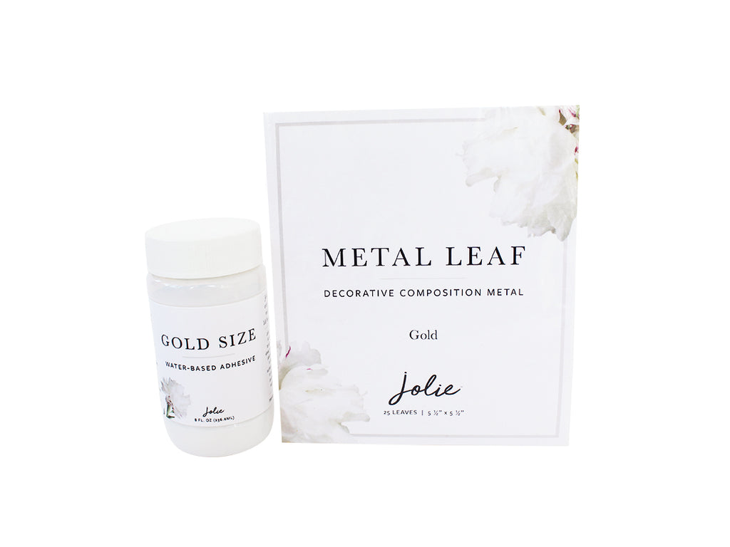 Jolie Gold Size metal leaf For the Love Creations