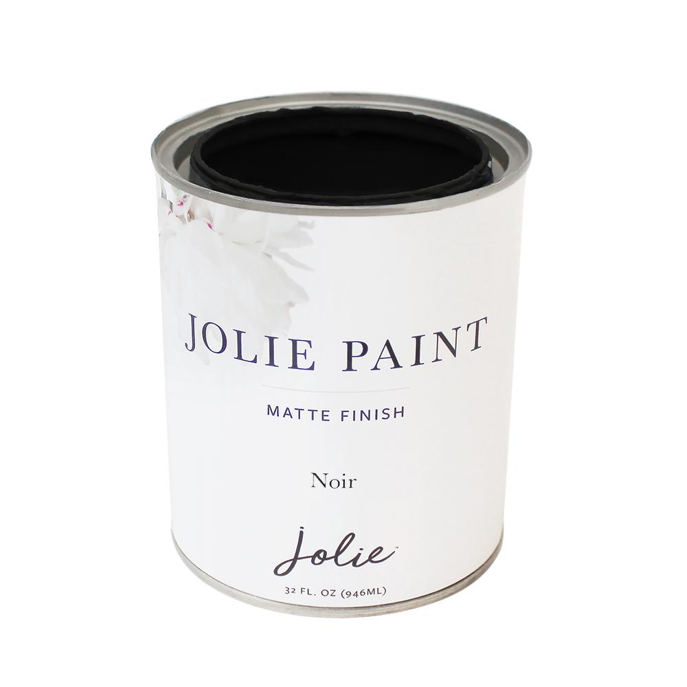Jolie Paint - Noir deep jet black 1 litre