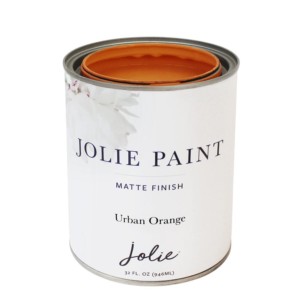 Jolie Paint - Urban-Orange bold bright modern orange 1 litre