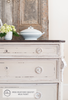 Miss Mustard Seed’s Milk Paint Marzipan warm almond coloured neutral painted dresser For the Love Creations Australian retailer