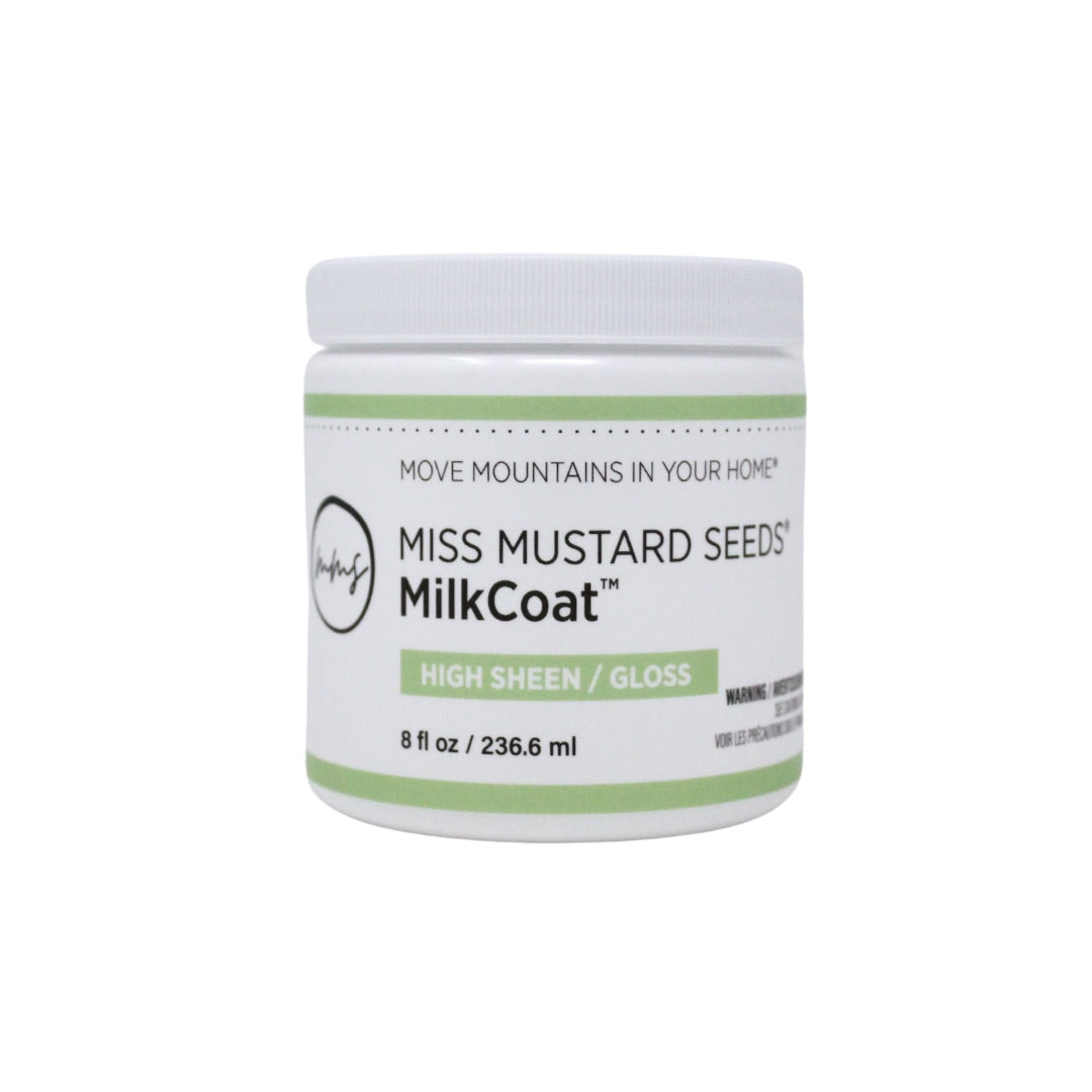 Milk Coat High Sheen Gloss 240ml Miss Mustard Seed’s For the Love Creations Australian retailer
