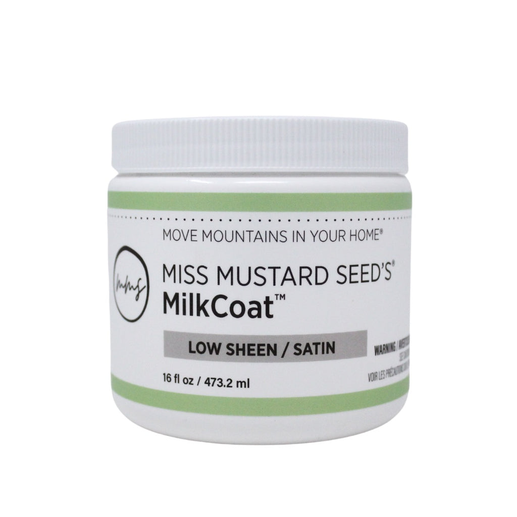 Milk Coat Low Sheen 475ml Satin Miss Mustard Seed’s Milk Paint For the Love Creations Australian retailer