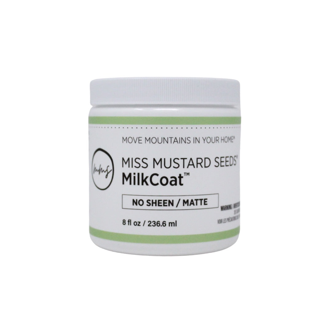 Milk Coat No Sheen Matte 240ml Miss Mustard Seed’s Milk Paint For the Love Creations Aussie retailer