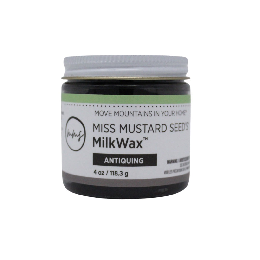 Milk Wax Antiquing Miss Mustard Seed’s brown wax 120g For the Love Creations Aussie retailer