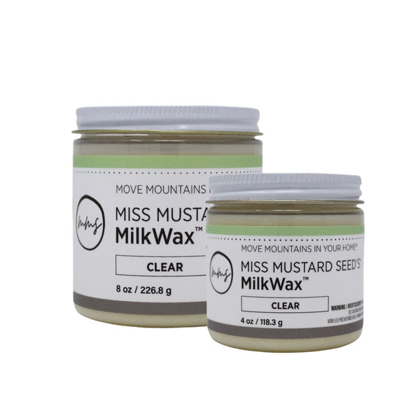 Milk Wax Clear Miss Mustard Seed’s Milk Paint MMS For the Love Creations Aussie retailer