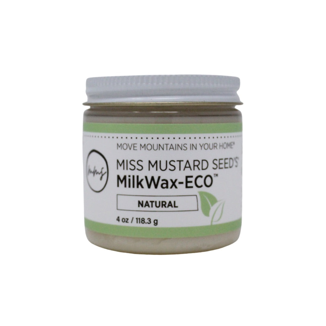 Milk Wax Eco Natural 120g Miss Mustard Seed’s Milk Paint natural wax For the Love Creations Aussie retailer