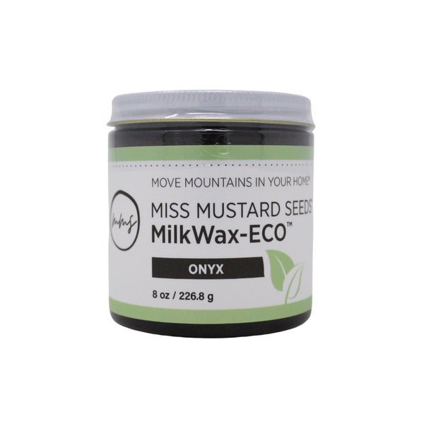 Milk Wax ECO Onyx 230g black wax Miss Mustard Seed’s Milk Paint For the Love Creations Aussie retailer