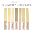 MMS Milk Paint Sunkissed yellow painted sticks with coloured wax finishes