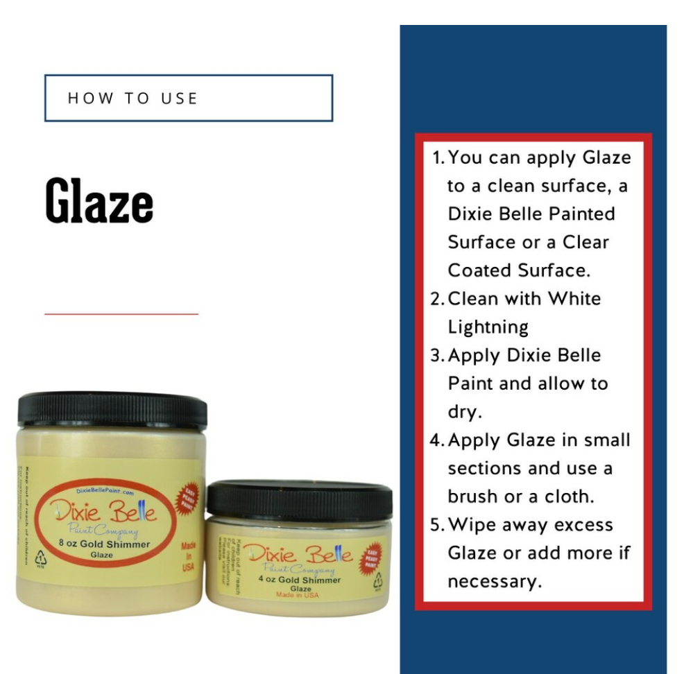 Dixie Belle Glazes how to use 9 colours elite retailer Australia 