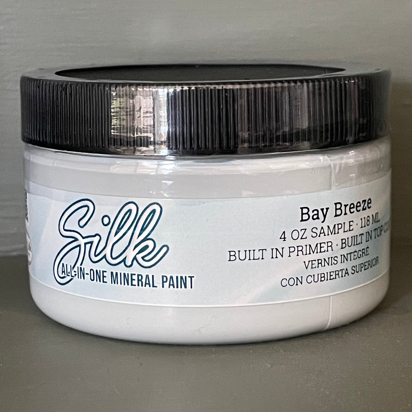 Silk all in one mineral paint Bay Breeze 240ml sample size For the Love Creations