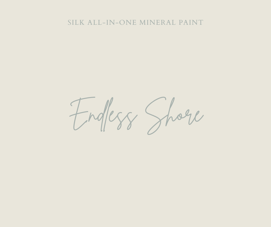 Silk all in one mineral paint Endless Shore warm off white For the Love Creations Aussie retailer