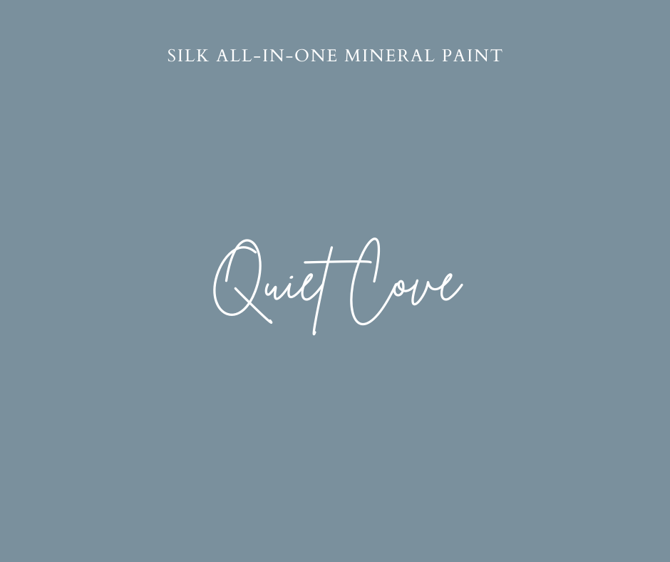 Quiet Cove Silk all in one mineral paint 475ml  For the Love Creations Australia 