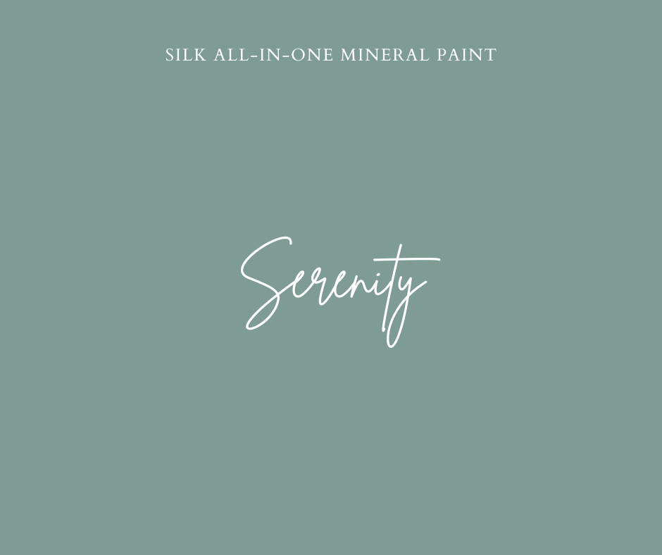 Silk all in one mineral paint Serenity duck egg blue-green For the Love Creations Aussie retailer