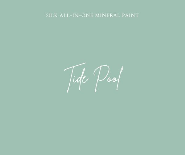 Silk all in one mineral paint Tide Pool minty green 473ml