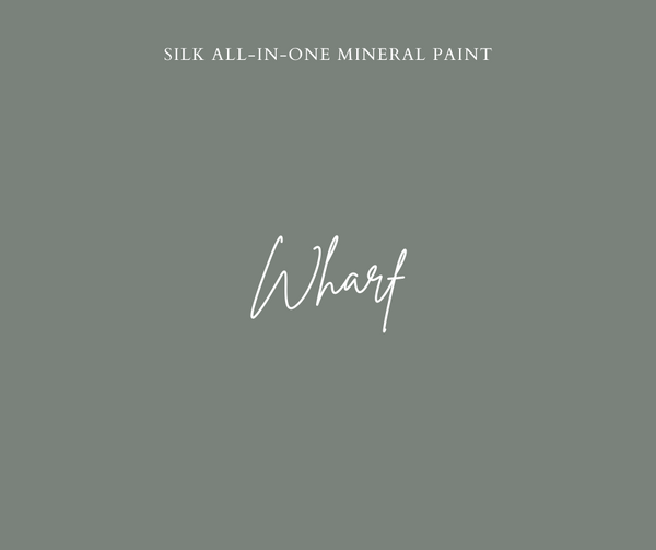 Silk all in one mineral paint Wharf green grey For the Love Creations Aussie retailer