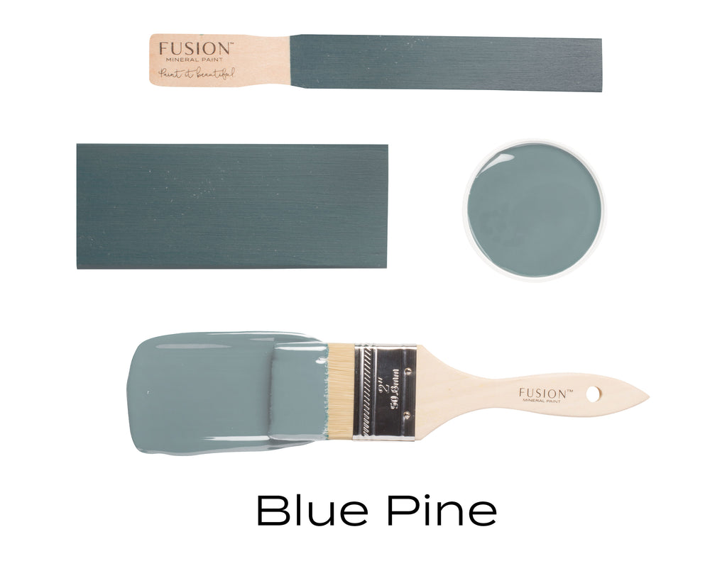 Fusion Mineral Paint Blue Pine green-blue with tint of grey 500ml Australian stockist
