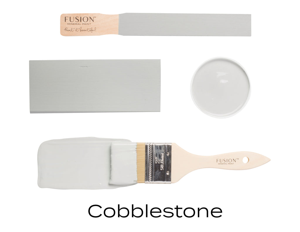 Fusion  Mineral Paint Cobblestone warm grey neutral 500ml Australian stockist