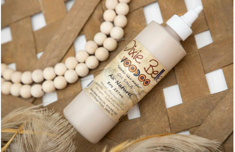 Dixie Belle Voodoo Gel Stain Au Naturel blonde wood-look water-based For the Love Creations Australian retailer