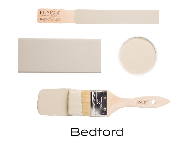 Fusion Mineral Paint Bedford neutral green/grey paint sample