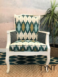 Fusion Mineral Paint Champlain near white neutral painted chair For the Love Creations
