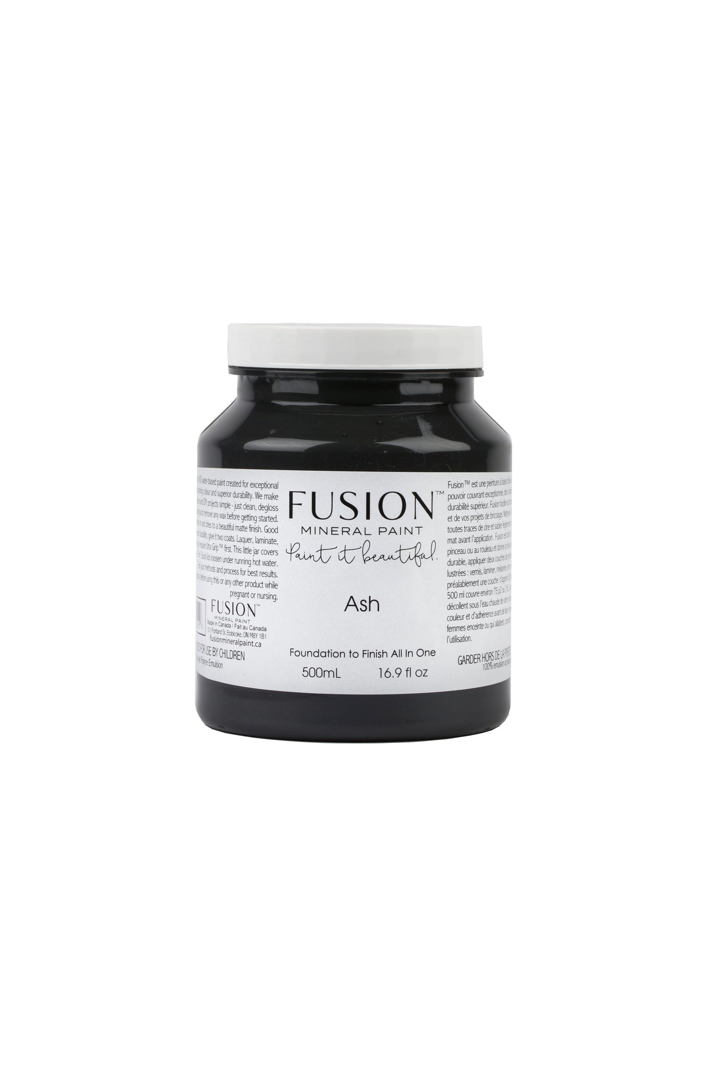 Ash Fusion Mineral Paint 500ml size For the Love Creations