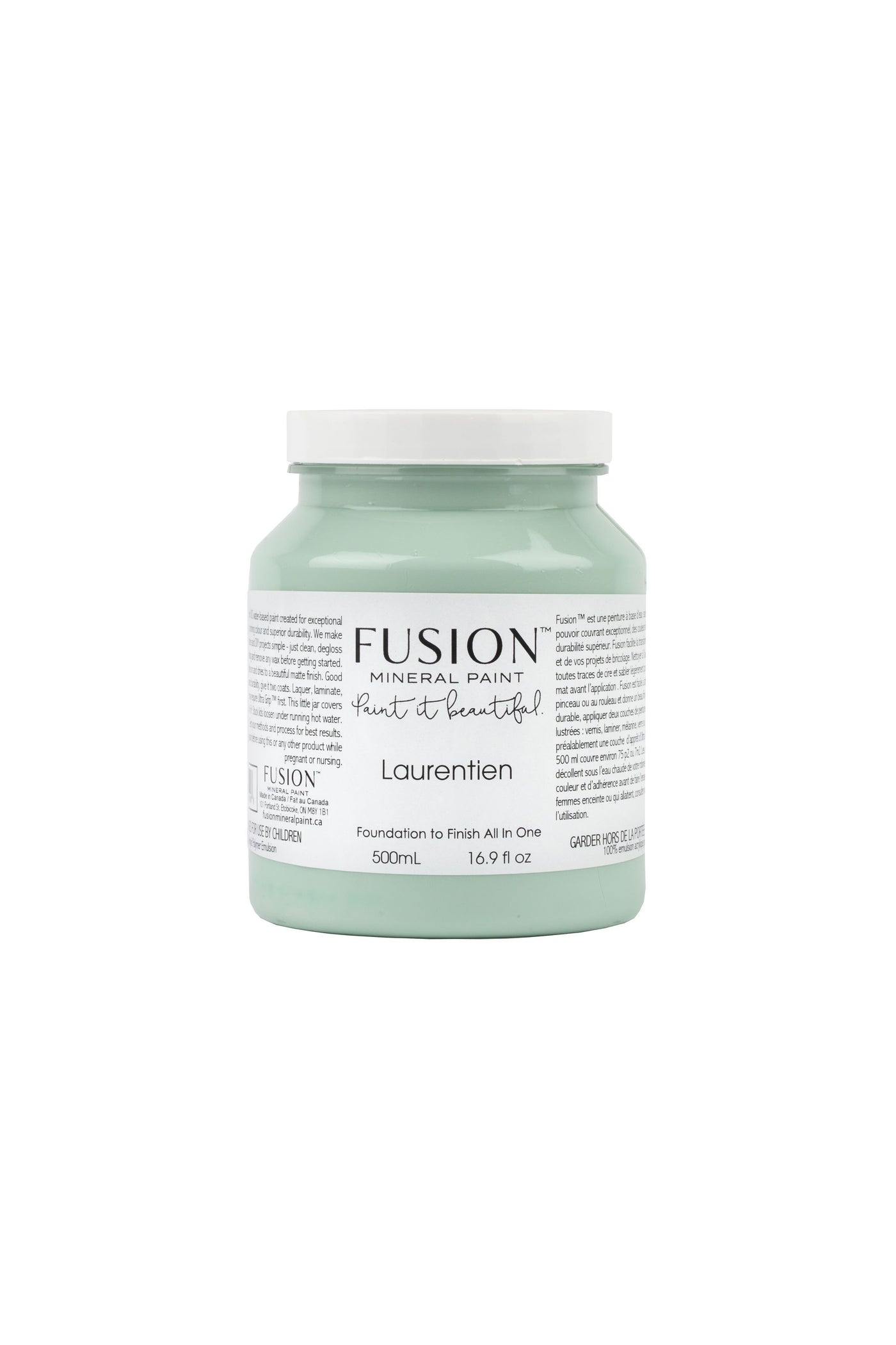 Fusion Mineral Paint - LAURENTIEN mint green 500ml