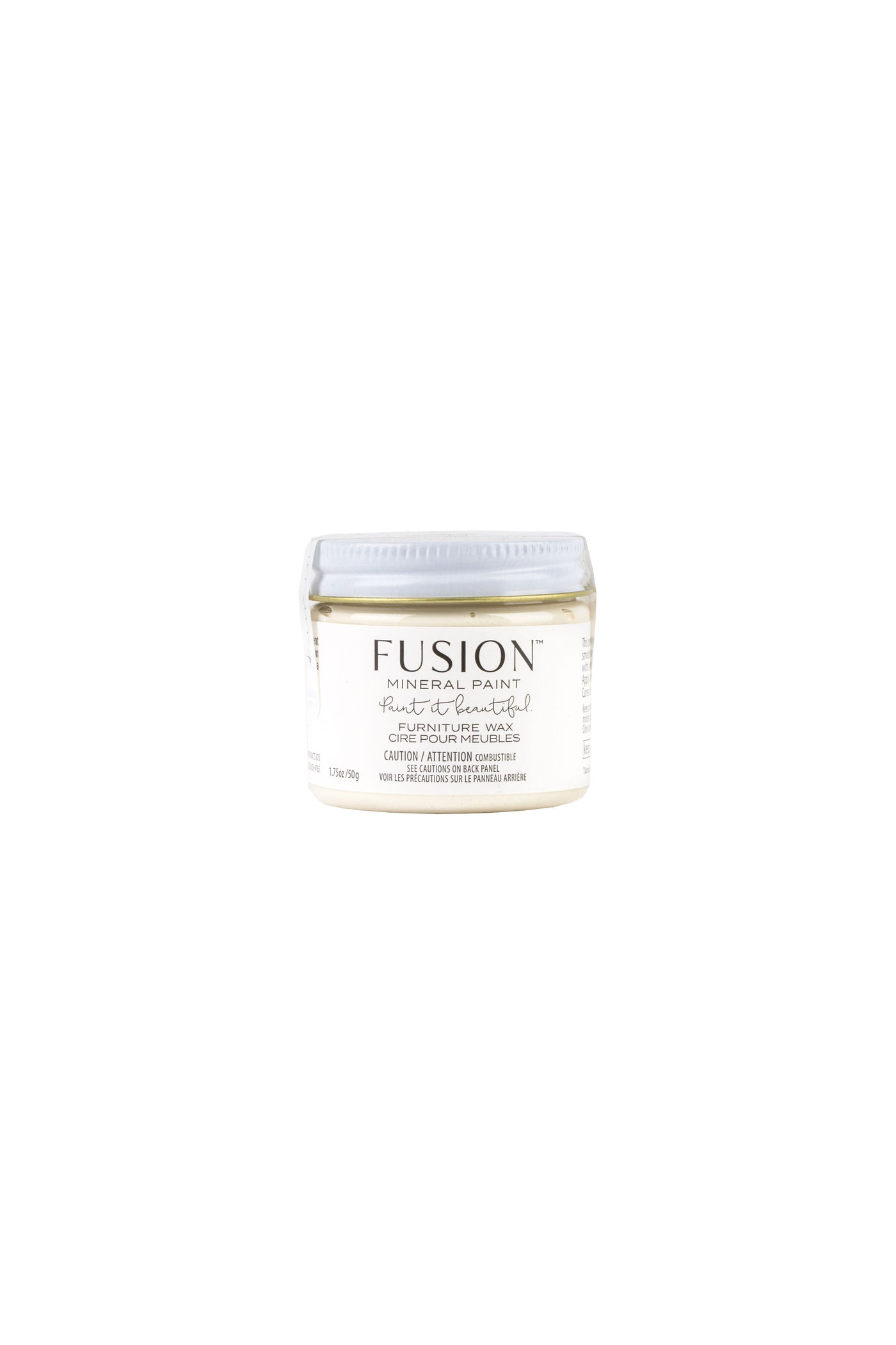 Liming Fusion Furniture Wax white wax 50g For the Love Creations
