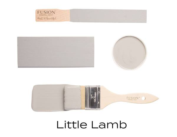 Fusion Mineral Paint Little Lamb classic grey at For the Love Creations Australian stockist 