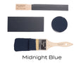Fusion Mineral Paint Midnight Blue deep navy blue-black at For the Love Creations Australian stockist
