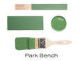 Fusion Mineral Paint Park Bench bold historic green at For the Love Creations Australian stockist