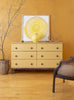 Fusion Mineral Paint Prairie Sunset warm rich mid-tone yellow painted dresser at For the Love Creations Australian stockist