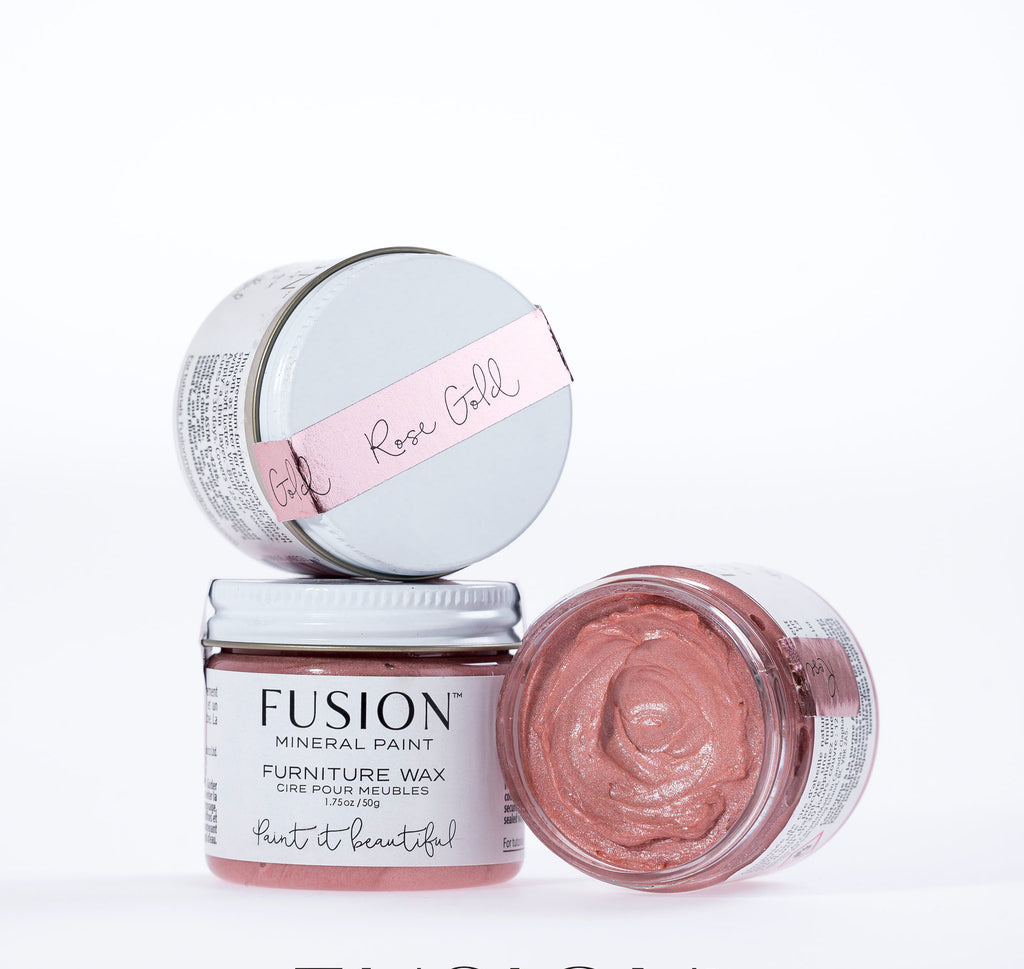 Rose Gold Fusion Furniture Wax 50g For the Love Creations