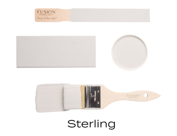 Fusion Mineral Paint Soap Sterling light cool grey at For the Love Creations Australian stockist